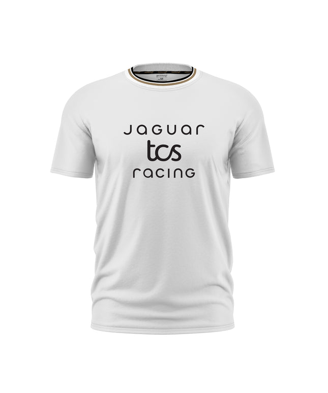 Jaguar TCS Racing Formula E Men's Team World Championship White T-Shirt