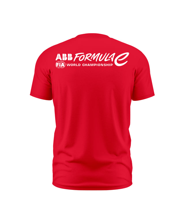 Mahindra Formula E Men's Team World Championship Red T-shirt