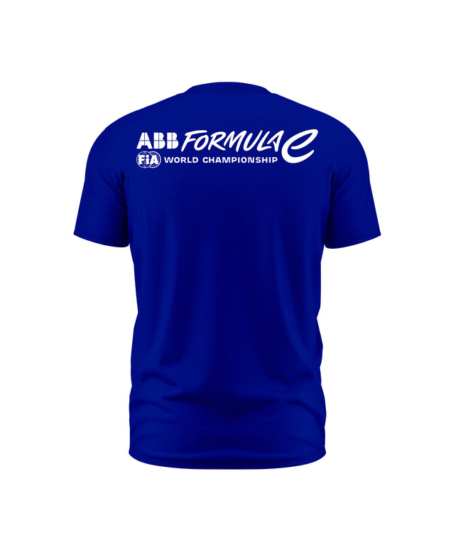 Maserati MSG Racing Formula E Men's Team World Championship Blue T-shirt