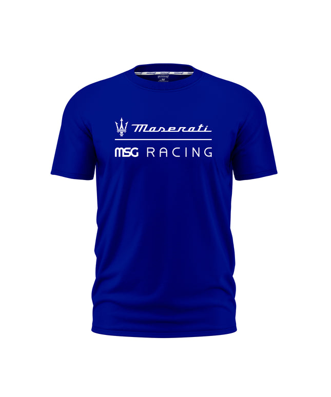 Maserati MSG Racing Formula E Men's Team World Championship Blue T-shirt