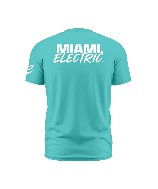 Formula E Men's Miami Electric Ocean Blue Limited Edition T-shirt