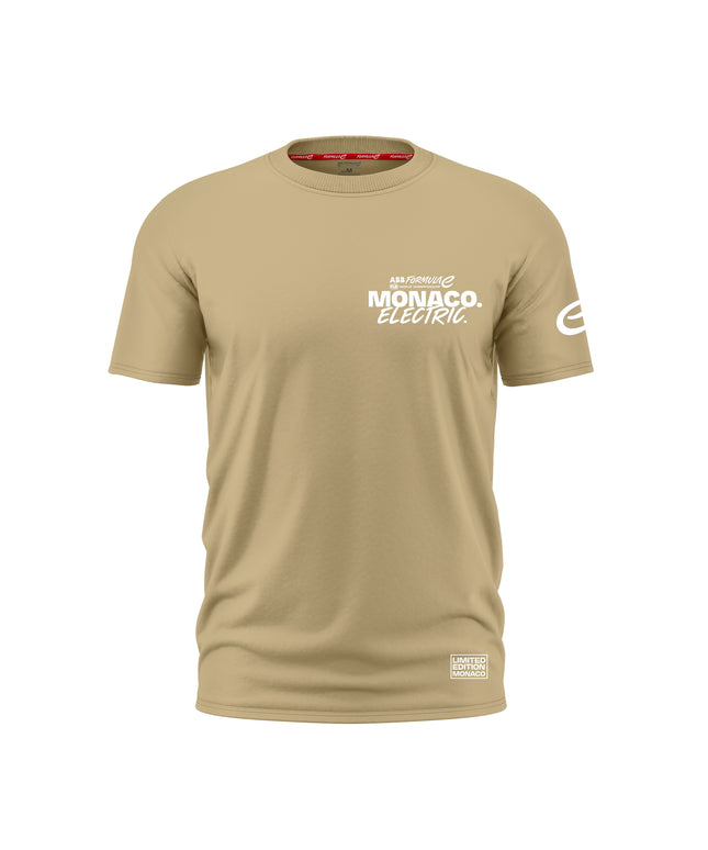 Formula E Men's Monaco Electric Light Gold Limited Edition T-shirt