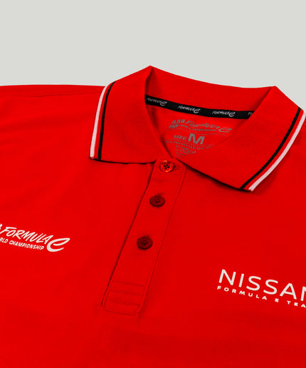 Nissan Formula E Men's Team World Championship Red Polo