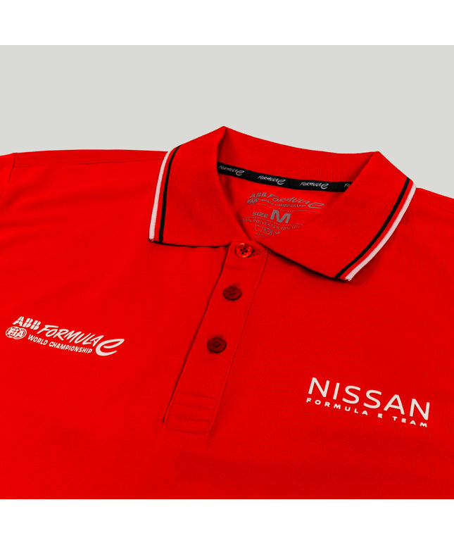 Nissan Formula E Men's Team World Championship Red Polo