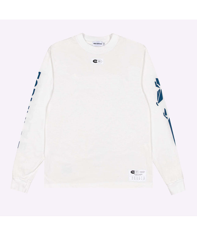 Formula E x Race Service Unisex Longsleeve White Shirt 2025