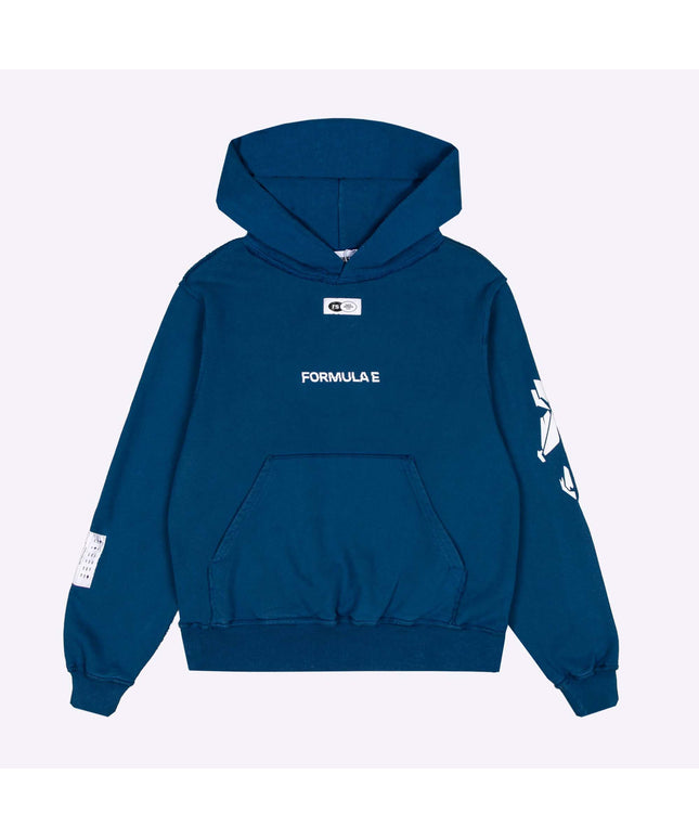 Formula E x Race Service Unisex Blue Hoodie 2025