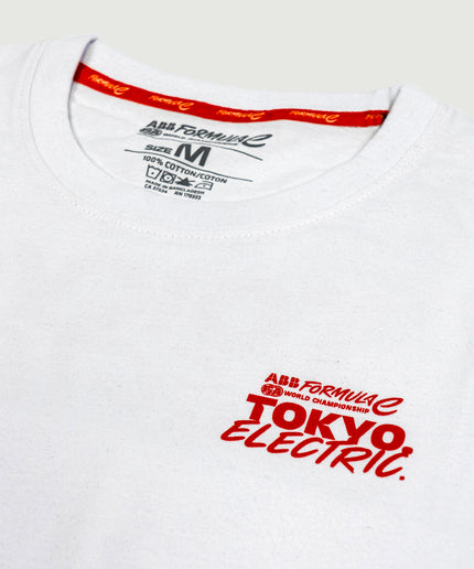 Formula E Men's Tokyo Electric White Limited Edition T-shirt
