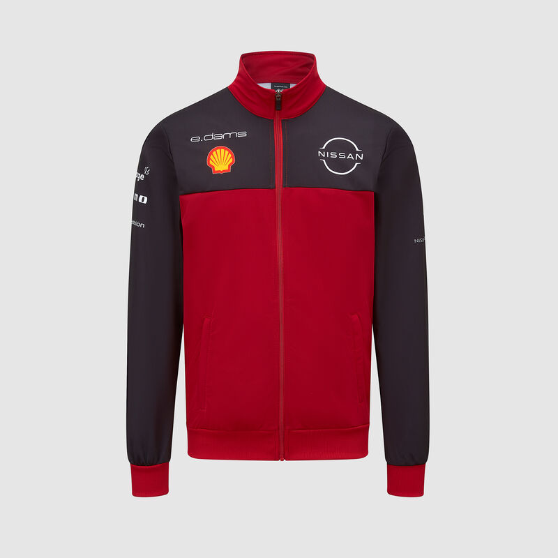 NISSAN E.DAMS SL TEAM TRACKSUIT TOP - red