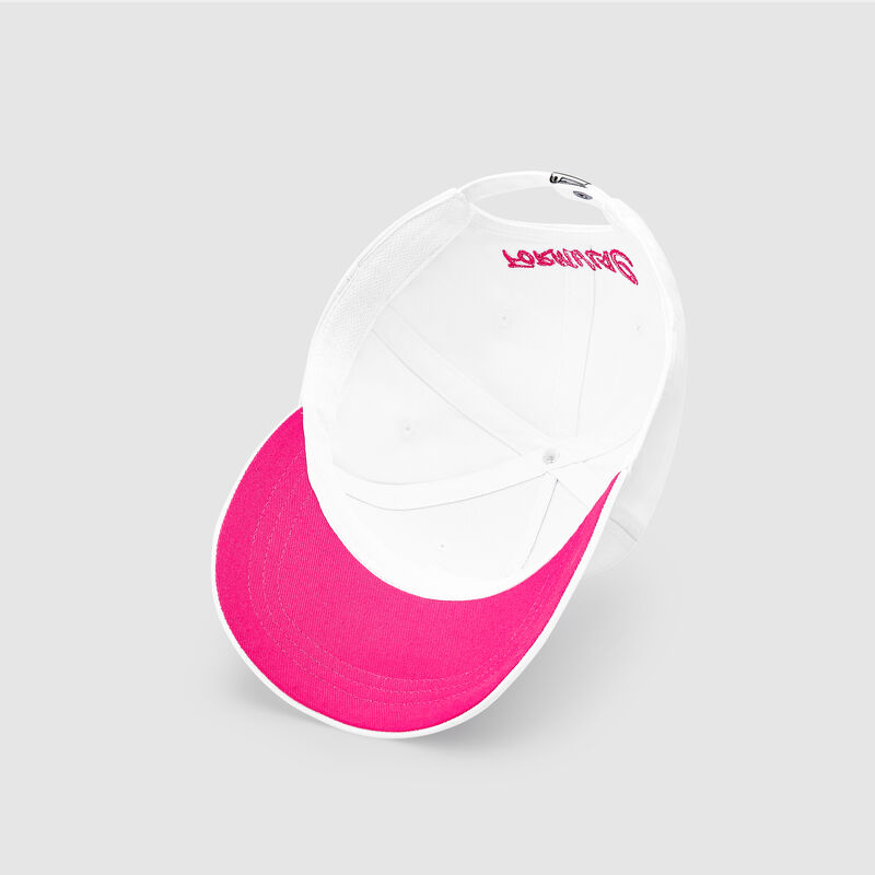 FE FW GRADIENT LOGO CAP - white / light pink