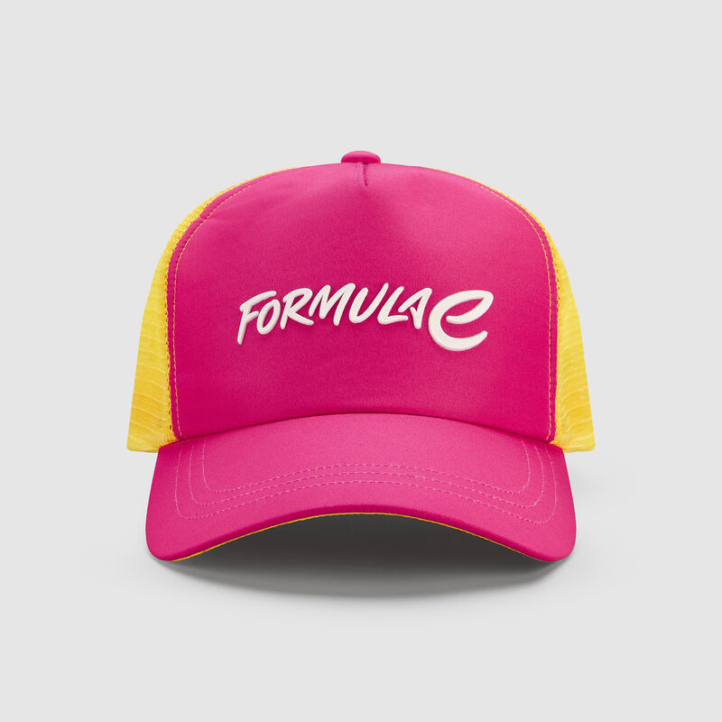 FE FW WORDMARK TRUCKER CAP - pink